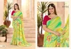 Sanskruti By Kiyra Georgette Printed Ladies Daily Wear Saree Wholesalers In Surat